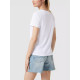 Pepe Jeans Γυναικεία κοντομάνικη μπλούζα Lali Metallic Logo Cotton T-Shirt
